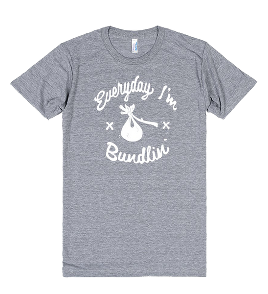 every day i'm bundlin t-shirt