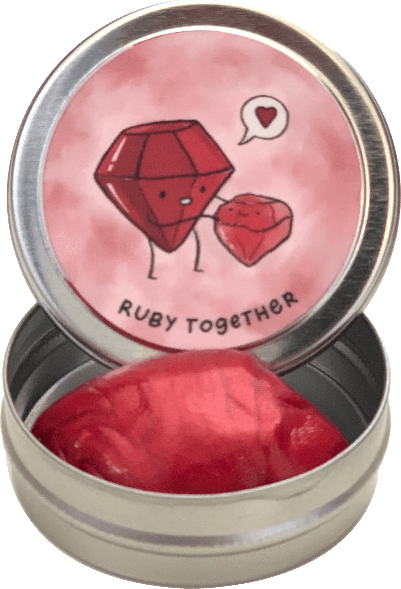 ruby buddy thinking putty mini tin