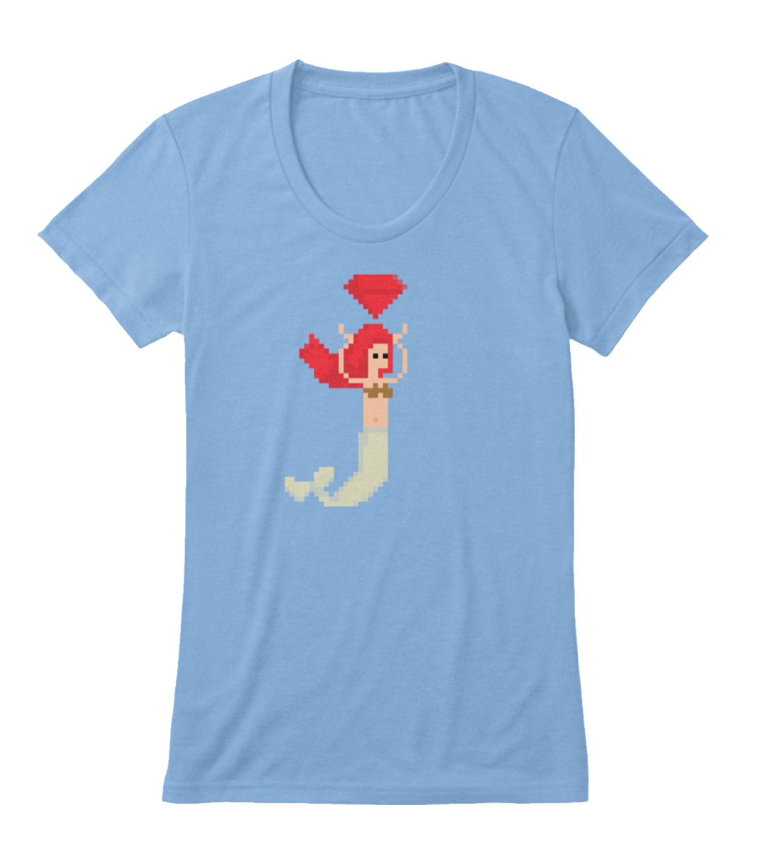 ruby mermaid t-shirt